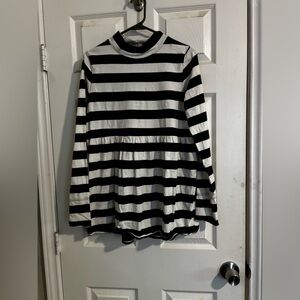 We the free striped long sleeve dress